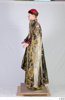  Photos Medieval Monk in gold habit 1 16th century Historical Clothing Monk a poses cloak whole body 0002.jpg